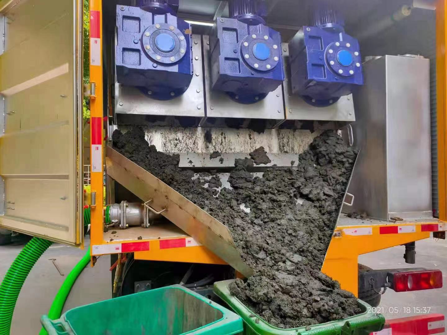 黄浦化粪池清掏城市维护站-泥浆净化干湿分离处理